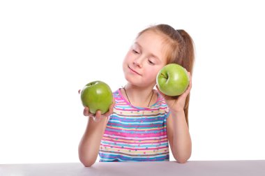 kız ve elma