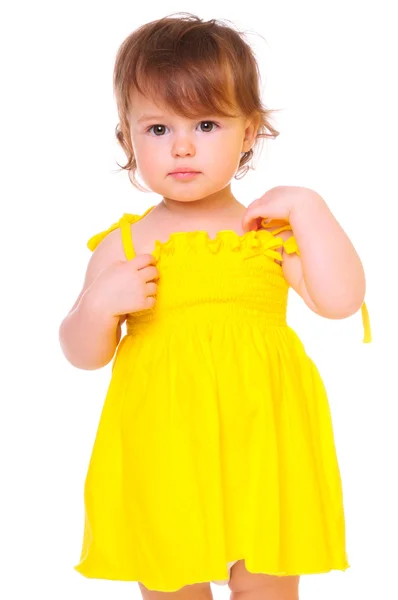 Kolorowy portret dziewczynki — Zdjęcie stockowe