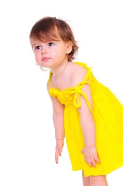 Retrato colorido de una niña —  Fotos de Stock