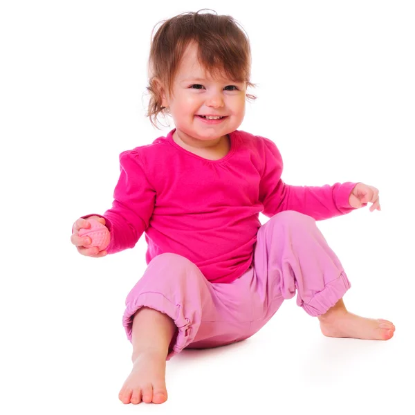Laughing little girl — Stock Photo, Image