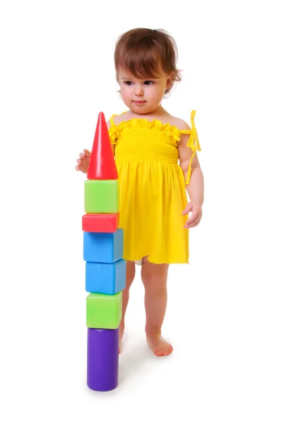 Adorable bebé juguetón —  Fotos de Stock