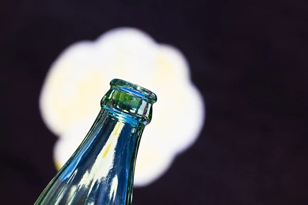 Soda içmek cam şişe — Stok fotoğraf