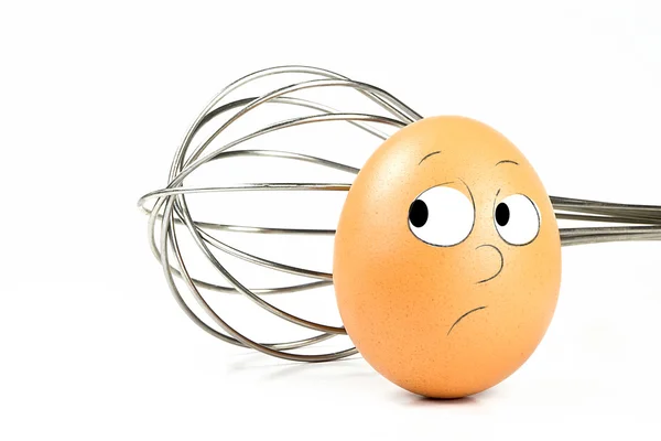 The hopeless egg — Stock Photo, Image