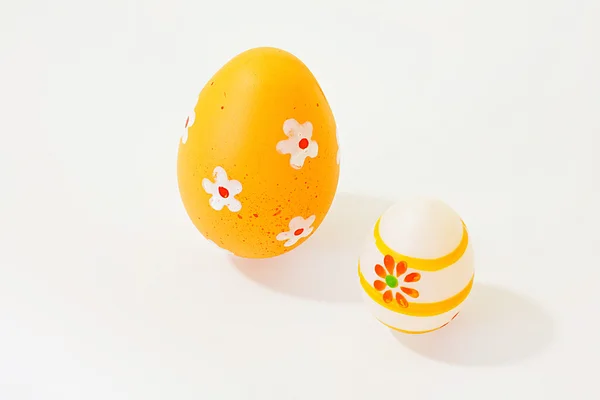 stock image Two beautiful easter eggs