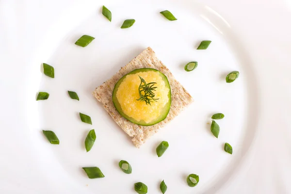 Delicioso lanche — Fotografia de Stock