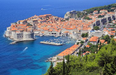 Hırvatistan 'ın Eski Dubrovnik kenti