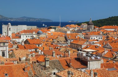 Hırvatistan 'ın Eski Dubrovnik kenti