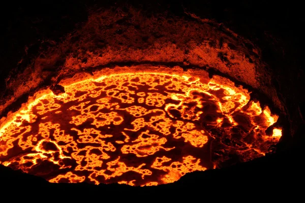 Iron smelting in Furnaces — Stock Photo, Image