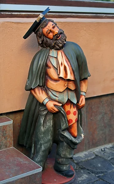 Estátua do homem descuidado — Fotografia de Stock