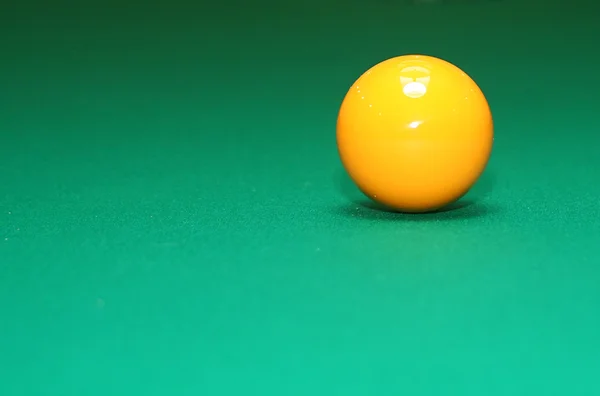 Close-up shot of pool table — Stock Photo, Image