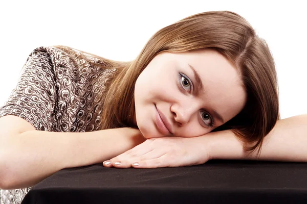 Attractive young girl posing Stock Photo
