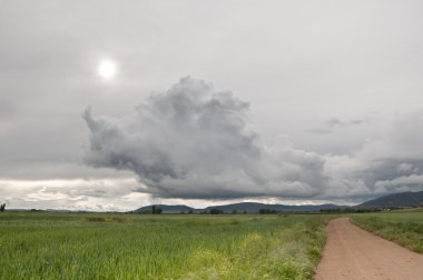 Storm clouds clipart