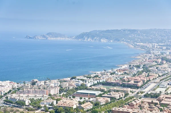 Views of Javea town from Montgo Massif — Stock Photo, Image