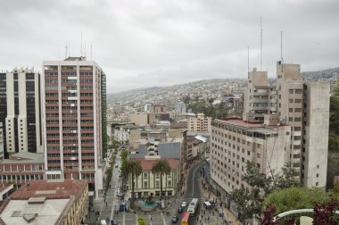 typische herenhuis van Valparaíso, Chili