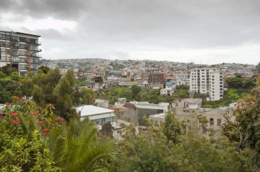 typische herenhuis van Valparaíso, Chili