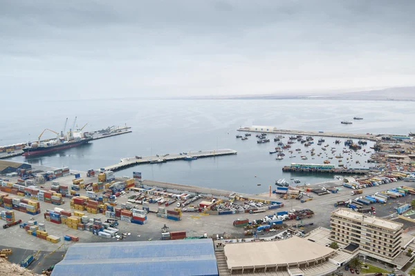 Port morski ładunków — Zdjęcie stockowe