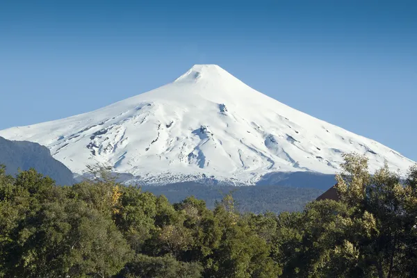 Villarrica Volcano, Pucón, Chile Стокове Зображення