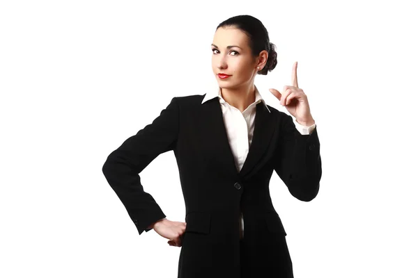 Business woman isolated — Stock Photo, Image