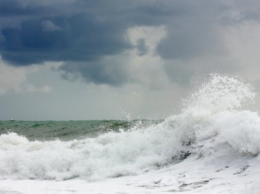 Deniz fırtınası inanılmaz gücü