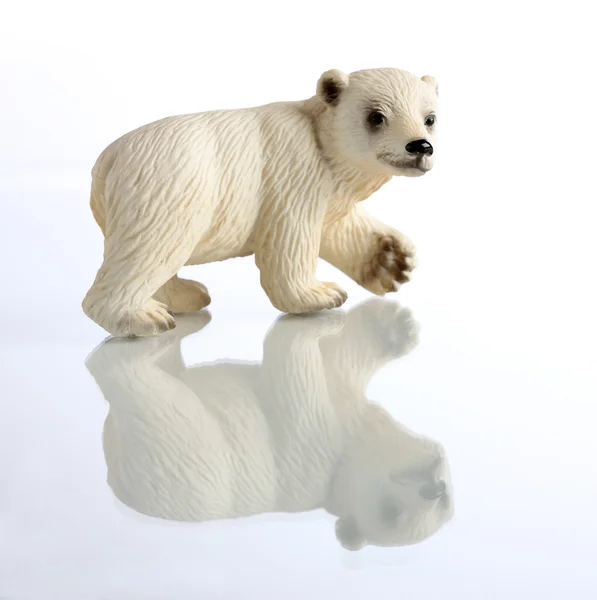 stock image Statuette of a polar bear