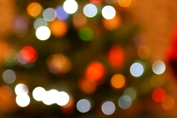 Luzes de Ano Novo — Fotografia de Stock