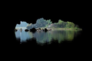 Cave Opening, Tam Coc, Ninh Binh clipart