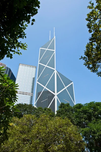 stock image Bank of China Tower, Central, Hong Kong