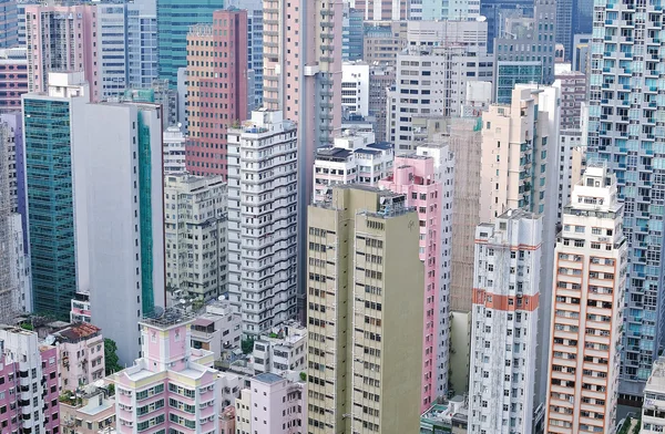 Alta Densidade de Hong Kong — Fotografia de Stock