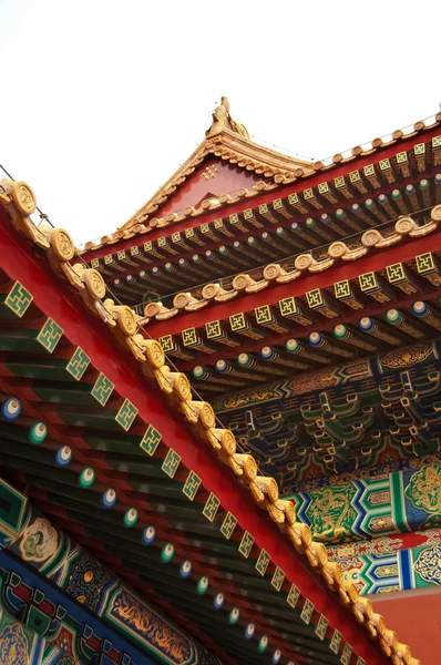 Detalle del Templo, Ciudad Prohibida, Pekín — Foto de Stock