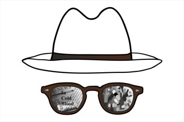 Truman capote clipart