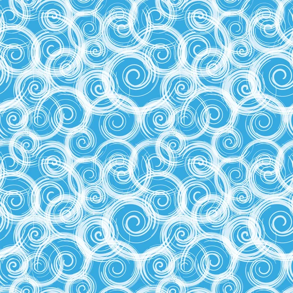 Sömlös abstrakt swirly illustration — Stock vektor