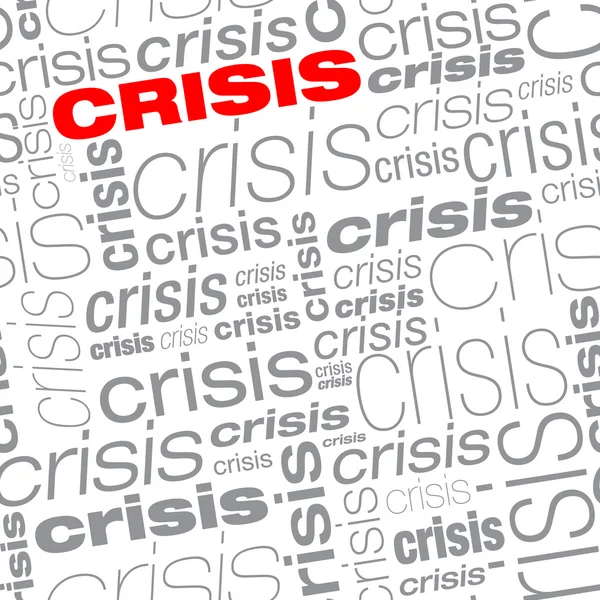 Sameless crisis text background — Stock Vector
