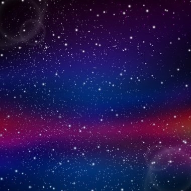 Deep space background clipart