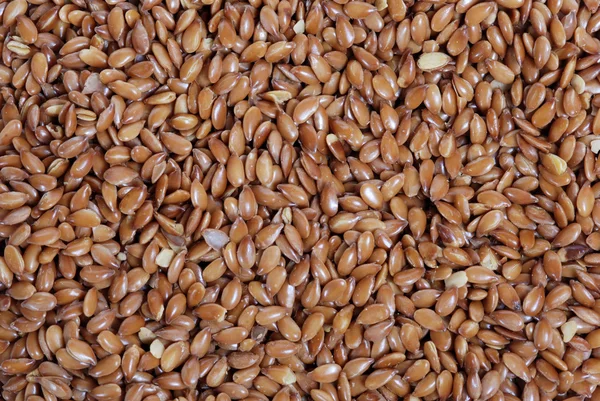 Close up of Flaxseeds. — Stock Photo, Image