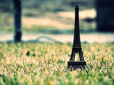 Çimüzerinde Mini Eyfel Kulesi