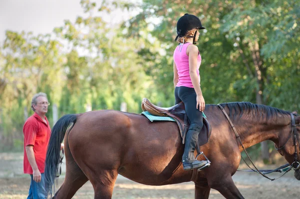Instructor de equitación —  Fotos de Stock
