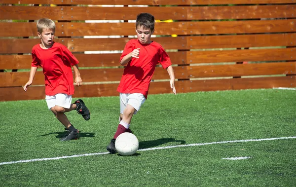 어린이 축구 — 스톡 사진