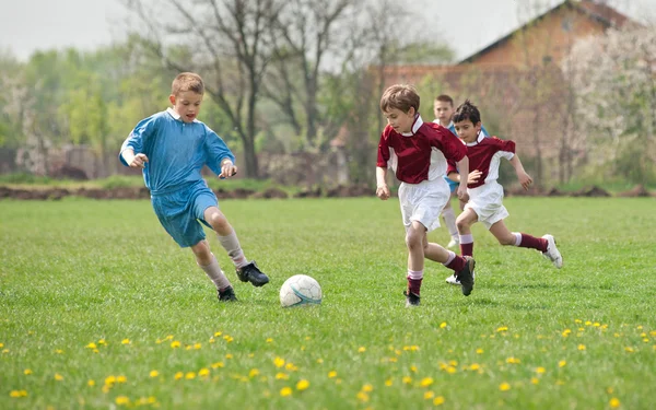 Niños Fútbol — Foto de Stock