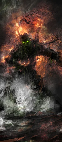 Fantasy treeman — Stockfoto