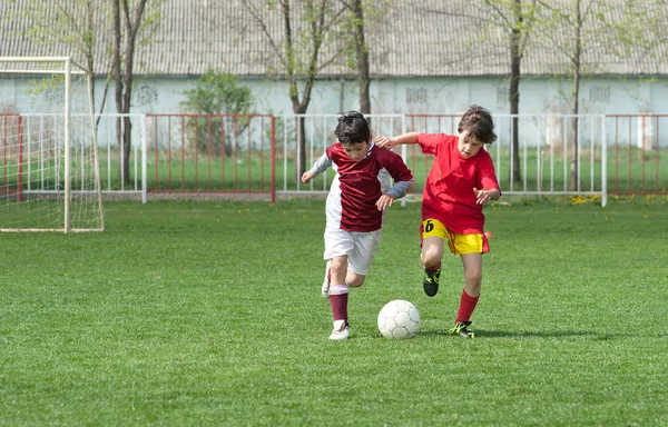 Kinderen Voetbal — Stockfoto