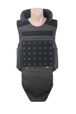 Bulletproof vest isolated clipart