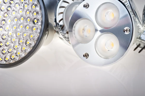 stock image LED lights bulb