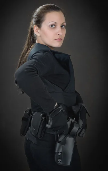 Mujer policía — Foto de Stock