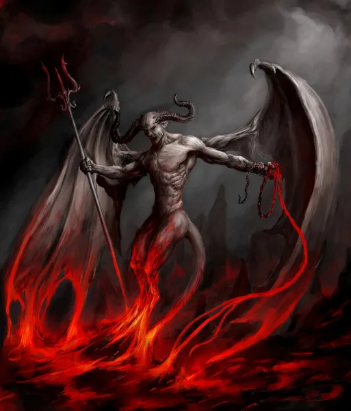 Diablo. proyecto de arte — Foto de Stock