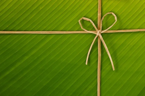 stock image Banana rope and leaf