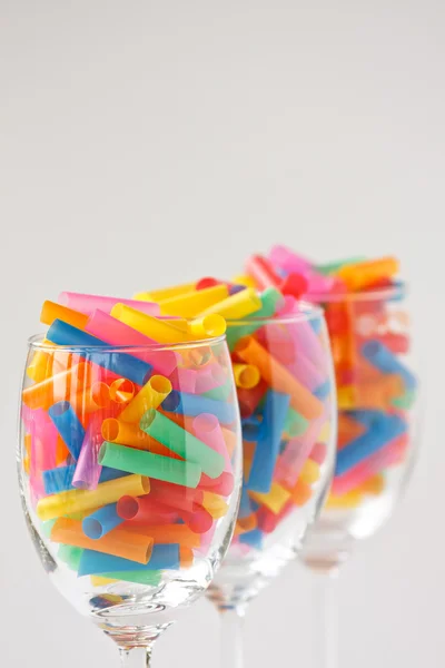Colorful plastic tube — Stock Photo, Image