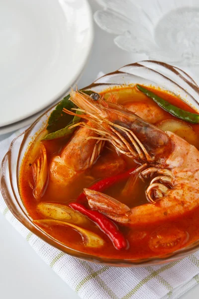 Thai food, Tomyum Kung — Stock Photo, Image