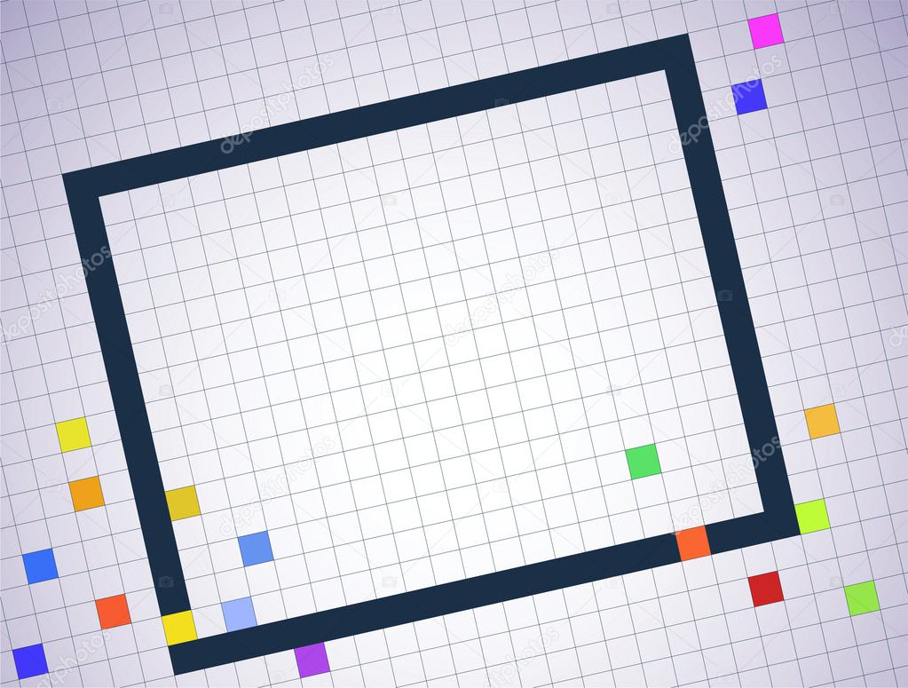 Vector pixel frame