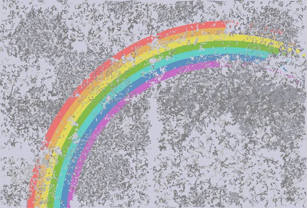 Regenbogen-Hintergrund — Stockvektor