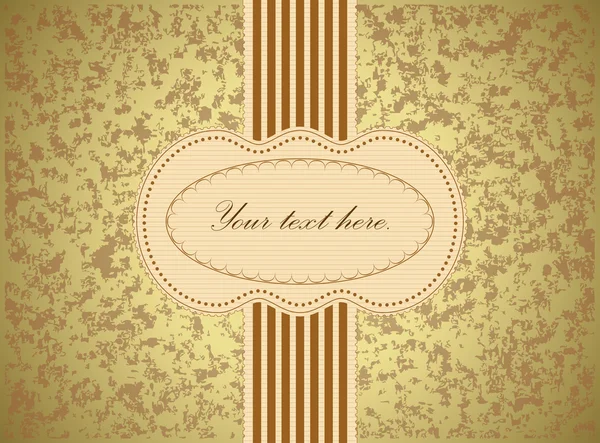 Vintage text frame — Stock Vector